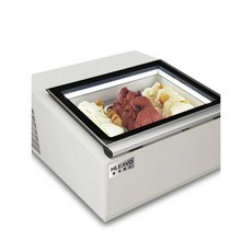 디저트 저장고 초저온 과일 음료 디스플레이 보관함, 자체 개방형 블랙 670x750x360mm