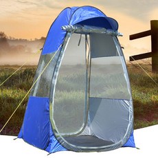 암산 원터치 방풍 방수 낚시 텐트, 카모, 싱글