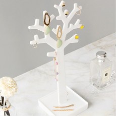 나무귀걸이거치대