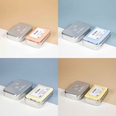 Feracheval 프랑스 페라슈발 여행용 선물용 틴케이스 비누 125g x 4종 세트, 1개