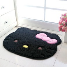 거실 안마의자 러그 방수 미니 러그 거실 카페트 터프팅 주방매트 큰 hello kitty rug cartoon cute kt floor mat 요금 벨벳 메모리 면 어린이 욕실