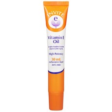 인바이트 비타민E 100% 페이스 오일, 4개, 30ml