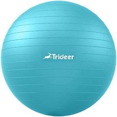 균형잡는의자 짐볼체어 밸런스볼체어 trideer 요가 볼 운동 볼 5가지 크기의 볼 및, 터키 옥, xl (27-30인치  68-75cm)
