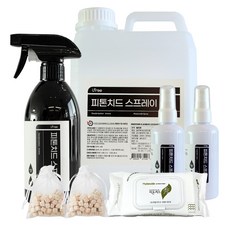 아이프리 편백수 탈취제 피톤치드 스프레이 2L+500ml+휴대용2P+편백칩2P+물티슈(72매)