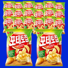 농심 포테토칩 오리지널 60g 20개