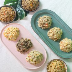 맛밀 강아지 화식 12종 골고루 30개 세트 자연식 습식사료, 12종 모두 골고루 50g(30개), 50g