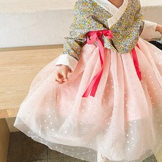 아기원피스한복