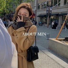 캐시미어 숄 머플러 목도리 커플 울 가디건 MINMIN 품 락앤온미니 숄가을겨울 체크 롱스카프 여