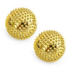 1+1 에스앤몰 손 혈침기 황금 자석 손지압기 골드 손바닥