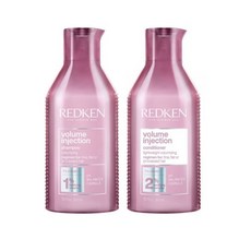 REDKEN 레드켄 볼륨 인젝션 샴푸300ml 1개+ 컨디셔너 300ml 1개 총2개입