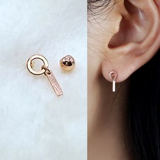 14k딸랑이피어싱