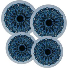 전기 스토브용 버너 커버해바라기, Blue Mandala