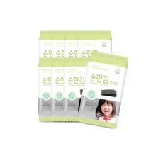 베베푸드 순한김 제로 8봉, 1.45g, 8개