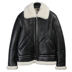 아크네 남성 이안 시어링 무스탕 IAN SHEARLING B70005 ANTHRACITE/WHITE [ANC107an]