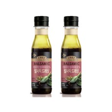 씨제이제일제당(주) 발사믹 드레싱, 250g, 2개