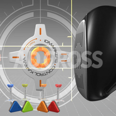 [애드크로스 홈쇼핑]초보 골린이 필수 카르마 LED 골프티 B구성 야간 골프티걸이 높이조절 롱티 골프용품