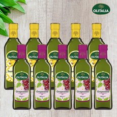올리타리아 포도씨유500ml 5병+해바500ml 5병 (스티로폼), 없음, 상세설명 참조