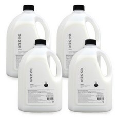 바른세탁소 섬유유연제 핑크로즈향 2.5L 4개 /전성분 EWG 그린등급