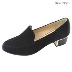 [현대백화점]고세 여성 로퍼 GEP3915G 스웨이드블랙 4cm