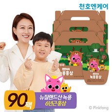 [천호엔케어]핑크퐁 튼튼쑥쑥 녹용홍삼 30팩 3박스, 3개