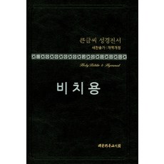 큰글씨 성경전서(검정)(NKR73THU/중)(새찬송가)(개역개정)(색인), 대한기독교서회