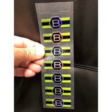 베티나르디 LIME GREEN HOLOGRAM HEX B 투어 STOCK 퍼터 Shaft Band