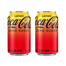 코카콜라 제로 레몬 355ml, 24개