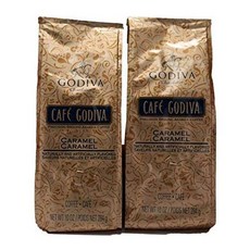 Godiva 고디바 그라운드 커피 카라멜 284g x 2팩 Caramel, 2개