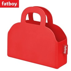 FATBOY 팻보이 쇼퍼키스 최화정목욕가방 방수 비치 쇼핑백 레드, 블랙