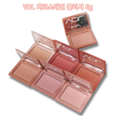 VDL 치크스테인 블러셔 브이디엘 CHEEK STAIN BLUSHER 데일리 메이크업 벨벳 파우더 블러링 치크 바운싱 플로럴 파스텔