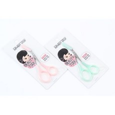 눈썹칼 숯정리 브가위 아이프로우 메이크업 화장품 눈썹 다용도가위 간편정리 !Izus, 1개
