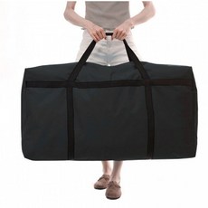 이불보관가방 이불파우치 캠핌용 이사용 옷보관, 오렌지, 1개