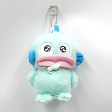 한교동 어인 물고기 캐릭터 봉제 인형 키링 열쇠고리 키체인 키고리 가방고리 (민트), 1개