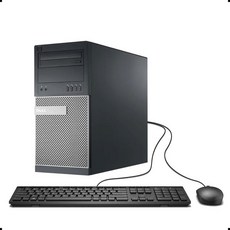 Dell Optiplex 7010 타워 데스크톱 컴퓨터 Intel i73770 최대 3.9GHz HD 그래픽스 4000 4K 지원 32GB RAM 2TB SSD 디스플레이 포트 - i73770k