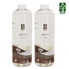 숲바른 아기 유아 세탁세제 1000ml x 2개