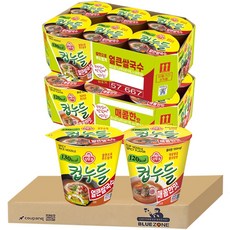 블루존 컵누들 매콤한맛 컵 37.8g (6입)+컵누들 얼큰쌀국수맛 컵 37.8g (6입)