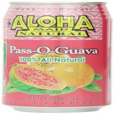 Aloha Maid Juice Pass-O-Guava 11.5-Ounce (Pack of 24) 알로하 메이드 주스 패스-오-구아바 326g (24 개입), 1