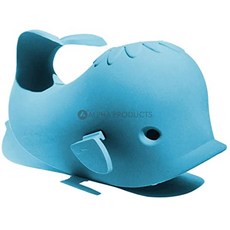 EOM Alpha Baby Products의 수도꼭지 스파우트 커버-부드러운 고무 욕조 스파우트 커버 어린이 욕실 안전 보호용 (파란색) - E024600DDO3Q381, 기본