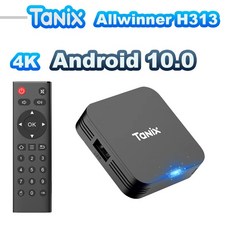 미디어박스 2.4G Tanix 미디어 박스 플레이어 10 TV 안드로이드 글로벌 4K, 01=1GB8GB - 잘컴미디어박스