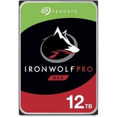 Seagate IronWolf Pro 16TB Enterprise NAS 내장 HDD – CMR 3.5인치 SATA 6Gbs 7200RPM RAID 네트워크 연결 스토리지용 2, HDD Pro_12TB - sshd