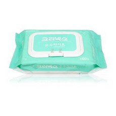 W에버드림 샤인빈 크리넥스 순수라이트 물티슈(60매) 휴대용 // 베베숲 페넬로페, 1개