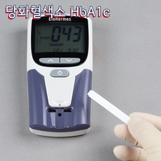 BioHermes 당화혈색소측정기 HbA1c 글리코헤모글로빈측정 A1cEZ 측정기기, 1박스, 1개, 1개