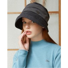 닥스골프 19FW 닥스 골프 여성 DNHE9F704CG 차콜그레이 소재배색 울혼방 벙거지모자_V3T2, XXX