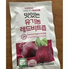 참앤들황토농원 자연을 담은 맛있는 유기농 레드비트즙 80ml x 30포 1개