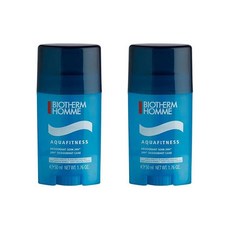 Biotherm Homme Aquafitness Deodorant 비오템 옴므 아쿠아피트니스 데오드란트 1.76oz(50ml) 2팩 남성, 1개