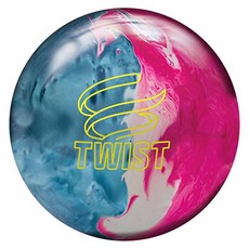 Brunswick Bowling Twist Reactive Ball Sky Blue/Pink/Snow Size 10 Brunswick Bowling Twist Reactive, 1
