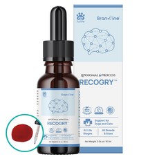브랜바인 리코그리 강아지&고양이 뇌 영양제 90ml 치매 뇌건강 인지보조제 노견 노묘, 제품 1세트 구매