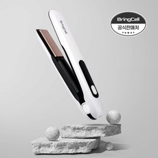 브링셀 24년형 휴대용 무선고데기 판 매직기 (블랙 / 화이트 / 핑크)