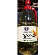 백설 양조식초(백설 1.8L)/ 대용량 식자재, 1개, 1.8L