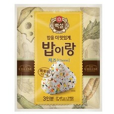백설 밥이랑 치즈, 27g, 12개